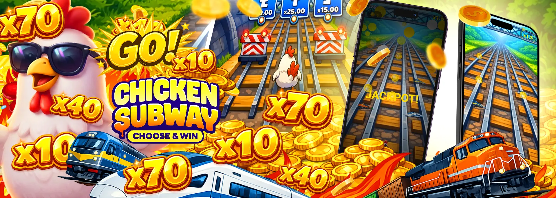 Chicken Subway screenshot